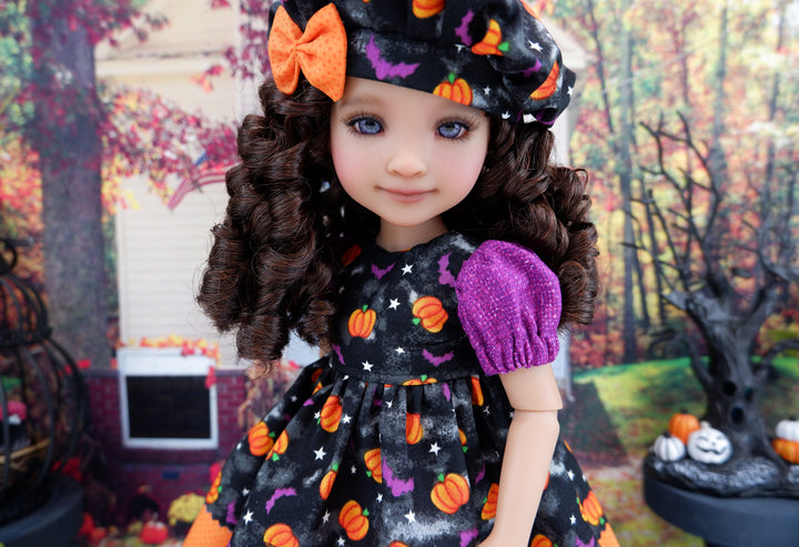 Pumpkin Candies - dress with boots for Ruby Red Fashion Friends doll