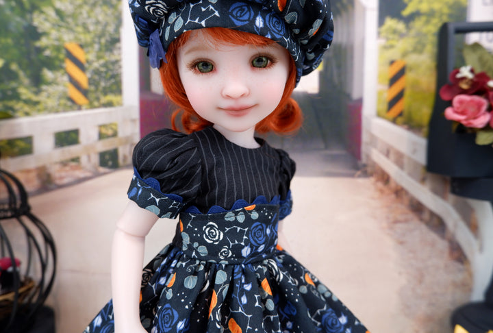 Pumpkins &amp; Thorns - dress and shoes for Ruby Red Fashion Friends doll