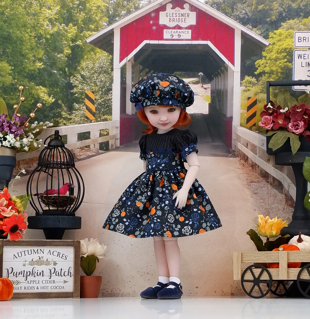 Pumpkins &amp; Thorns - dress and shoes for Ruby Red Fashion Friends doll