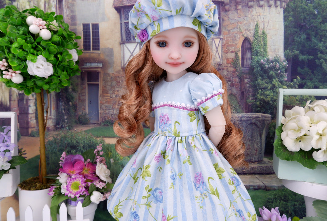 Rambling Roses - dress and shoes for Ruby Red Fashion Friends doll