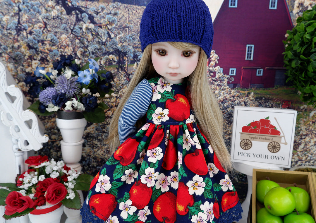 Red Delicious - dress ensemble with boots for Ruby Red Fashion Friends doll