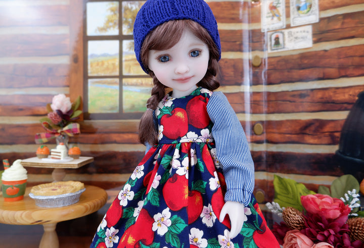 Red Delicious - dress ensemble with boots for Ruby Red Fashion Friends doll