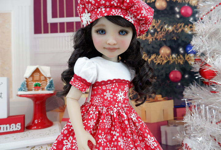 Red Hot Snow - dress and shoes for Ruby Red Fashion Friends doll