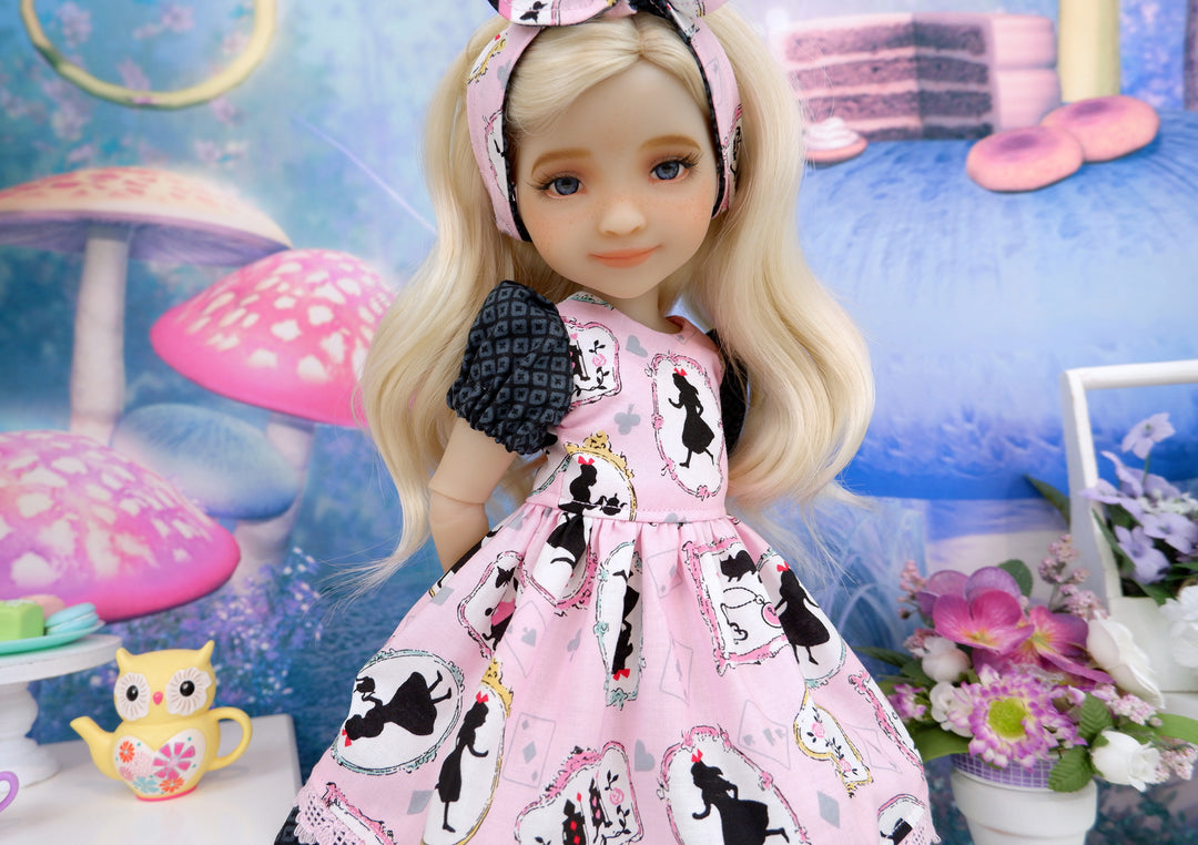 Romantic Alice - dress and boots for Ruby Red Fashion Friends doll