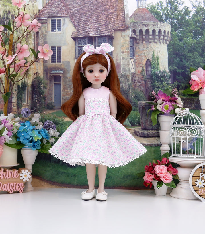Rose Innocence - dress and shoes for Ruby Red Fashion Friends doll