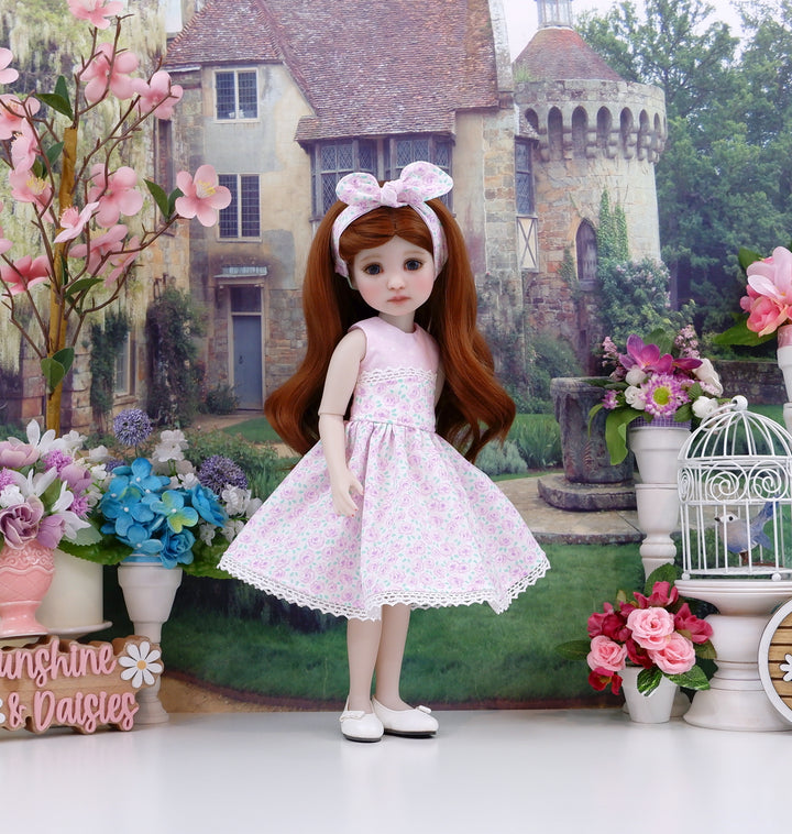 Rose Innocence - dress and shoes for Ruby Red Fashion Friends doll