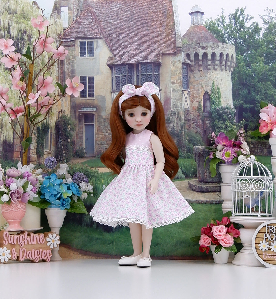 Rose Innocence - dress and shoes for Ruby Red Fashion Friends doll