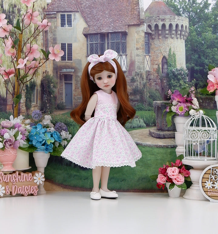 Rose Innocence - dress and shoes for Ruby Red Fashion Friends doll