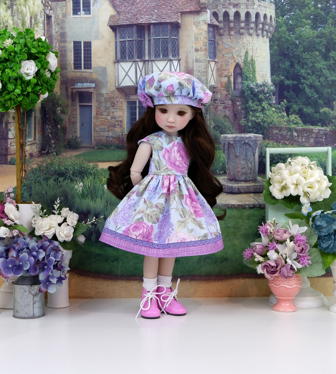 Rose's Charm - dress with boots for Ruby Red Fashion Friends doll