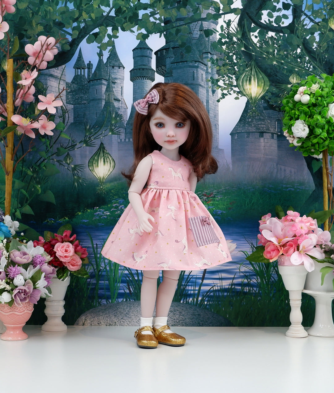 Royal Pegasus - dress and shoes for Ruby Red Fashion Friends doll