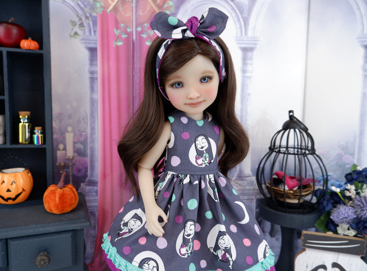 Sally's Poison - dress with boots for Ruby Red Fashion Friends doll
