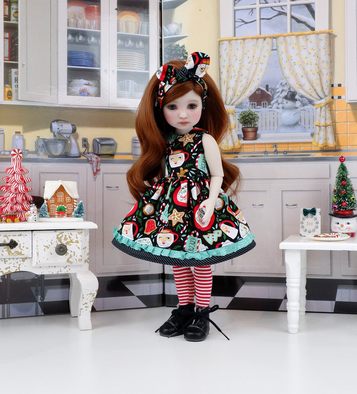 Santa Mug - dress with boots for Ruby Red Fashion Friends doll