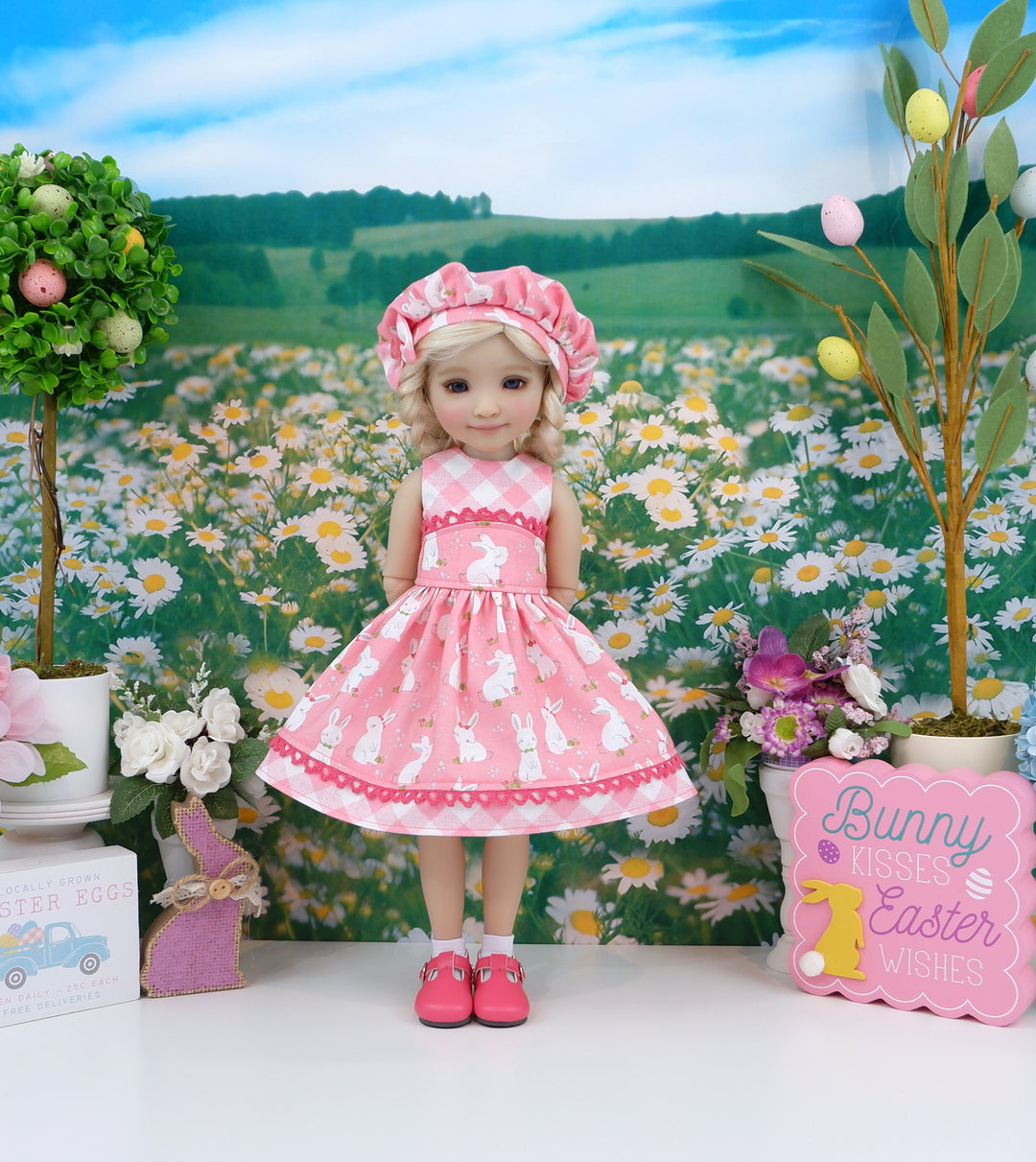 Sassy Bunny - dress and shoes for Ruby Red Fashion Friends doll