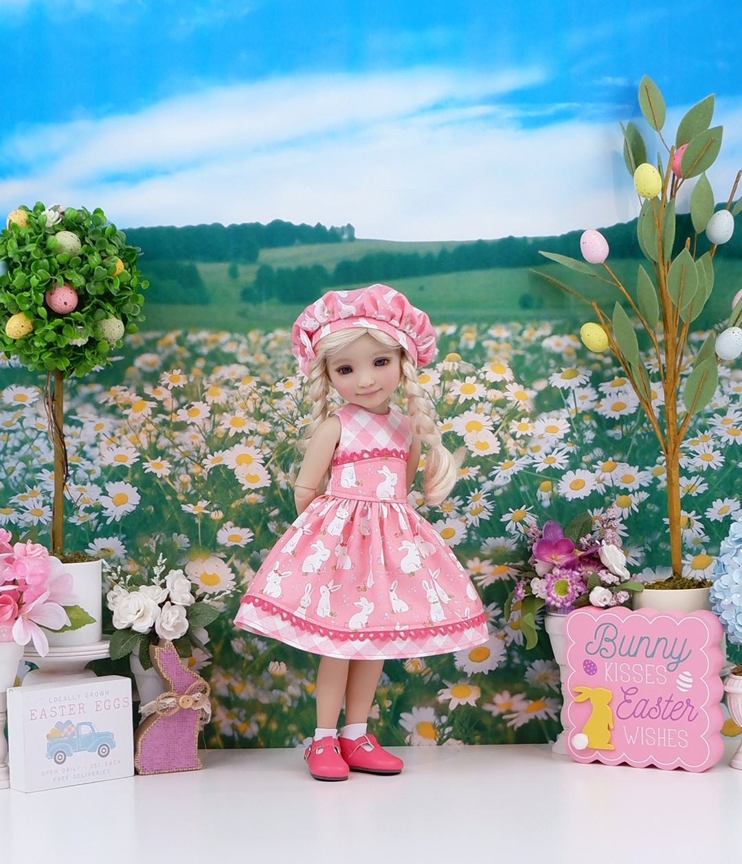 Sassy Bunny - dress and shoes for Ruby Red Fashion Friends doll
