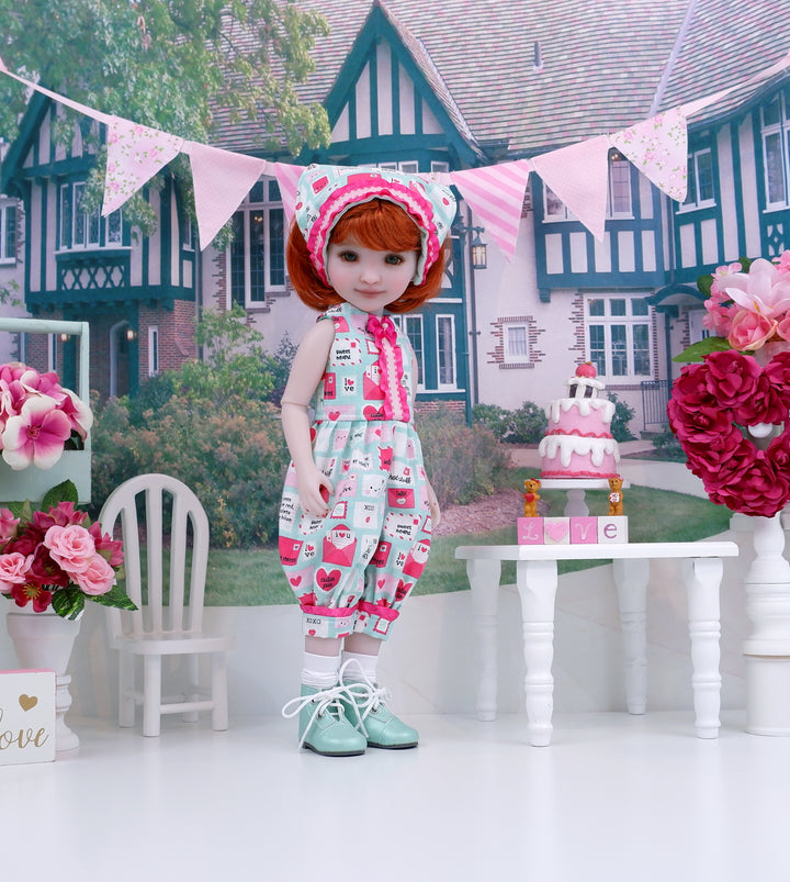 Sealed with a Kiss - romper with boots for Ruby Red Fashion Friends doll