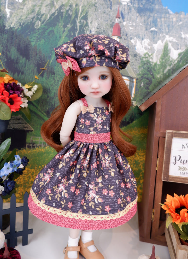 Shades of Autumn - dress with shoes for Ruby Red Fashion Friends doll