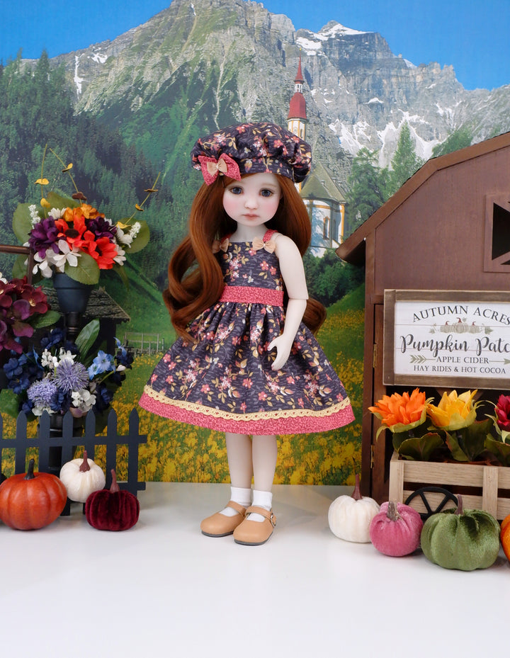 Shades of Autumn - dress with shoes for Ruby Red Fashion Friends doll