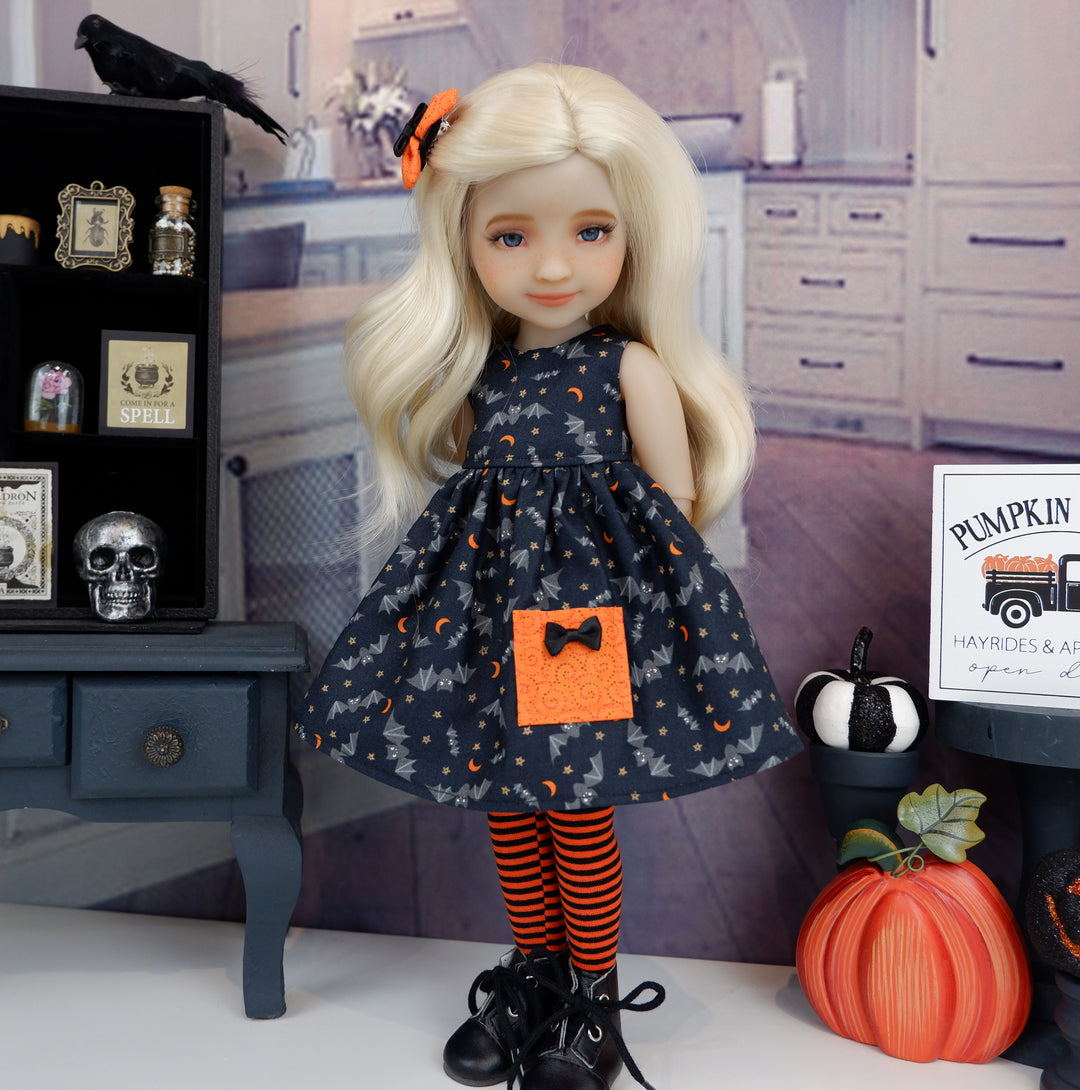 Shadow Bat - dress with boots for Ruby Red Fashion Friends doll