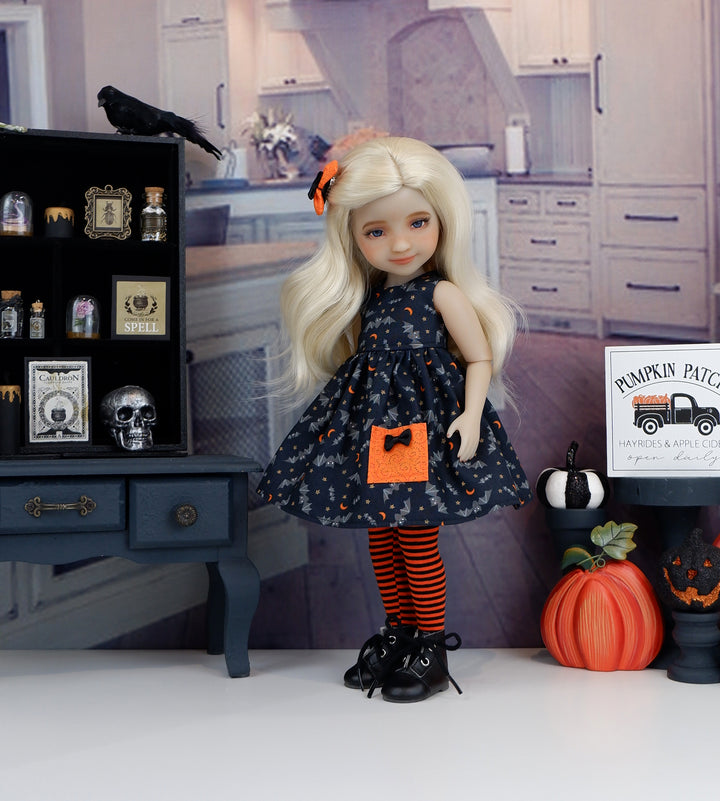 Shadow Bat - dress with boots for Ruby Red Fashion Friends doll