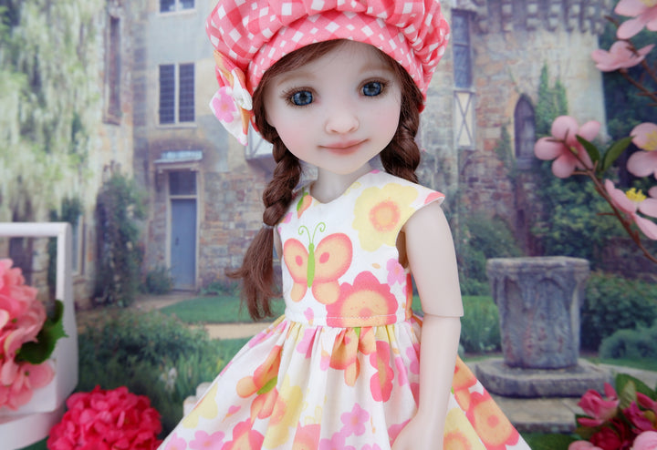 Sherbet Butterfly - dress with boots for Ruby Red Fashion Friends doll
