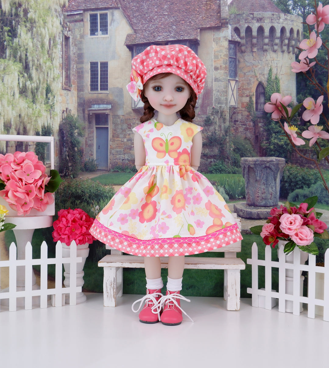 Sherbet Butterfly - dress with boots for Ruby Red Fashion Friends doll