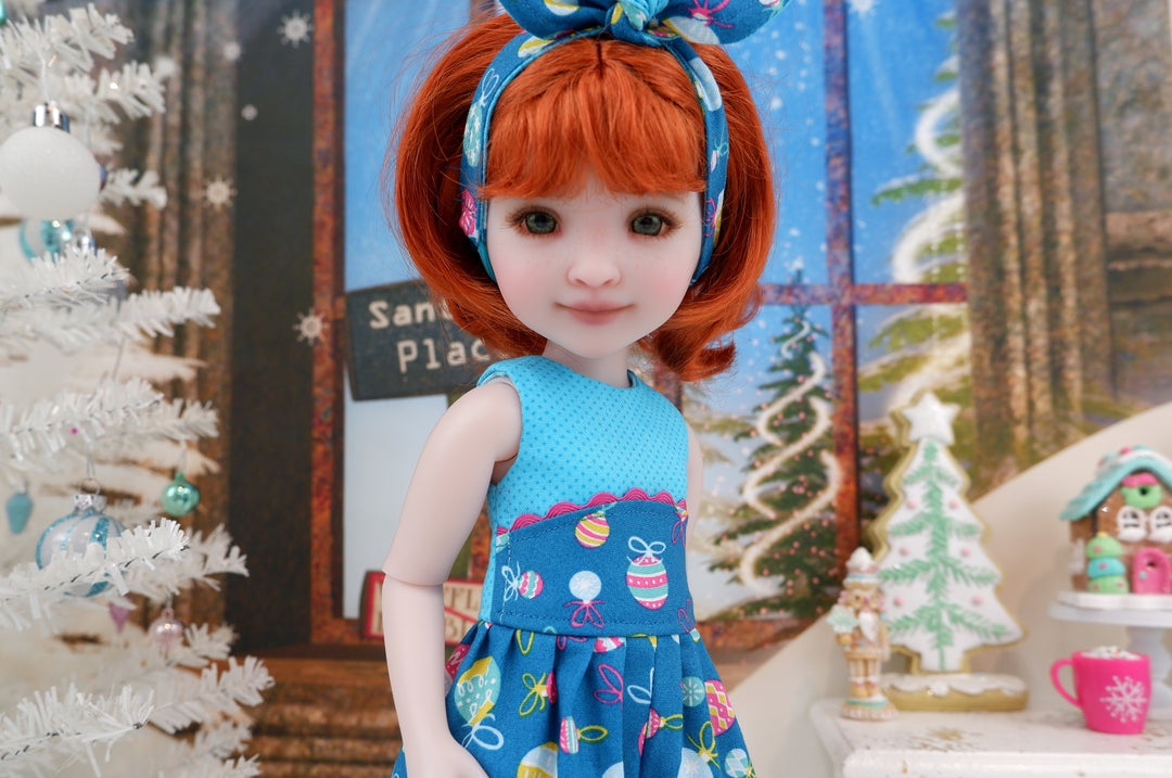 Shiny Brites - romper with boots for Ruby Red Fashion Friends doll