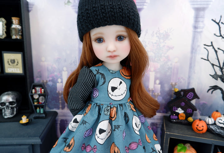 Sinister Jack - dress ensemble with boots for Ruby Red Fashion Friends doll