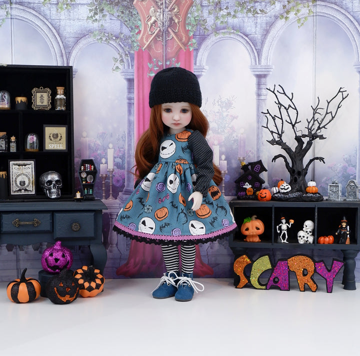 Sinister Jack - dress ensemble with boots for Ruby Red Fashion Friends doll