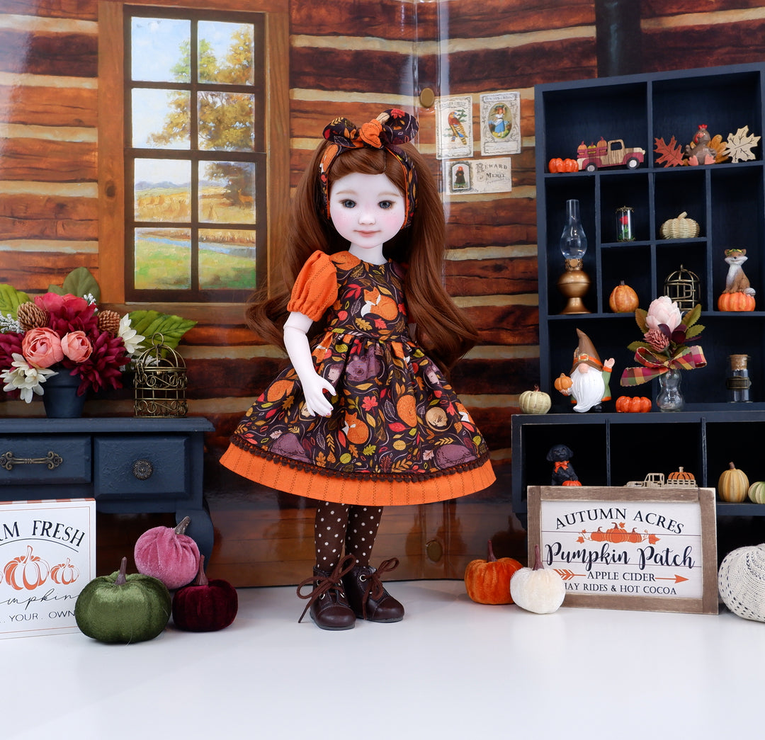 Sleepy Critters - dress and boots for Ruby Red Fashion Friends doll