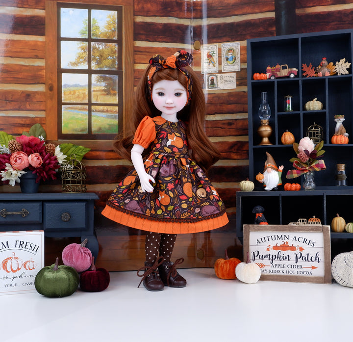 Sleepy Critters - dress and boots for Ruby Red Fashion Friends doll
