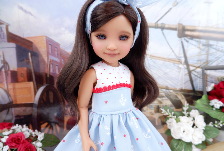Smooth Sailing - dress with sandals for Ruby Red Fashion Friends doll
