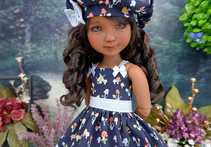 Snail Garden - dress with shoes for Ruby Red Fashion Friends doll