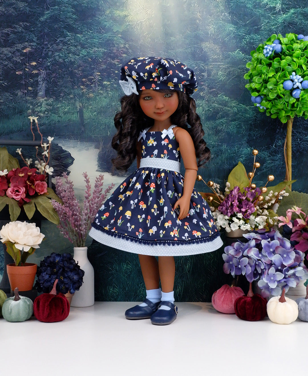 Snail Garden - dress with shoes for Ruby Red Fashion Friends doll