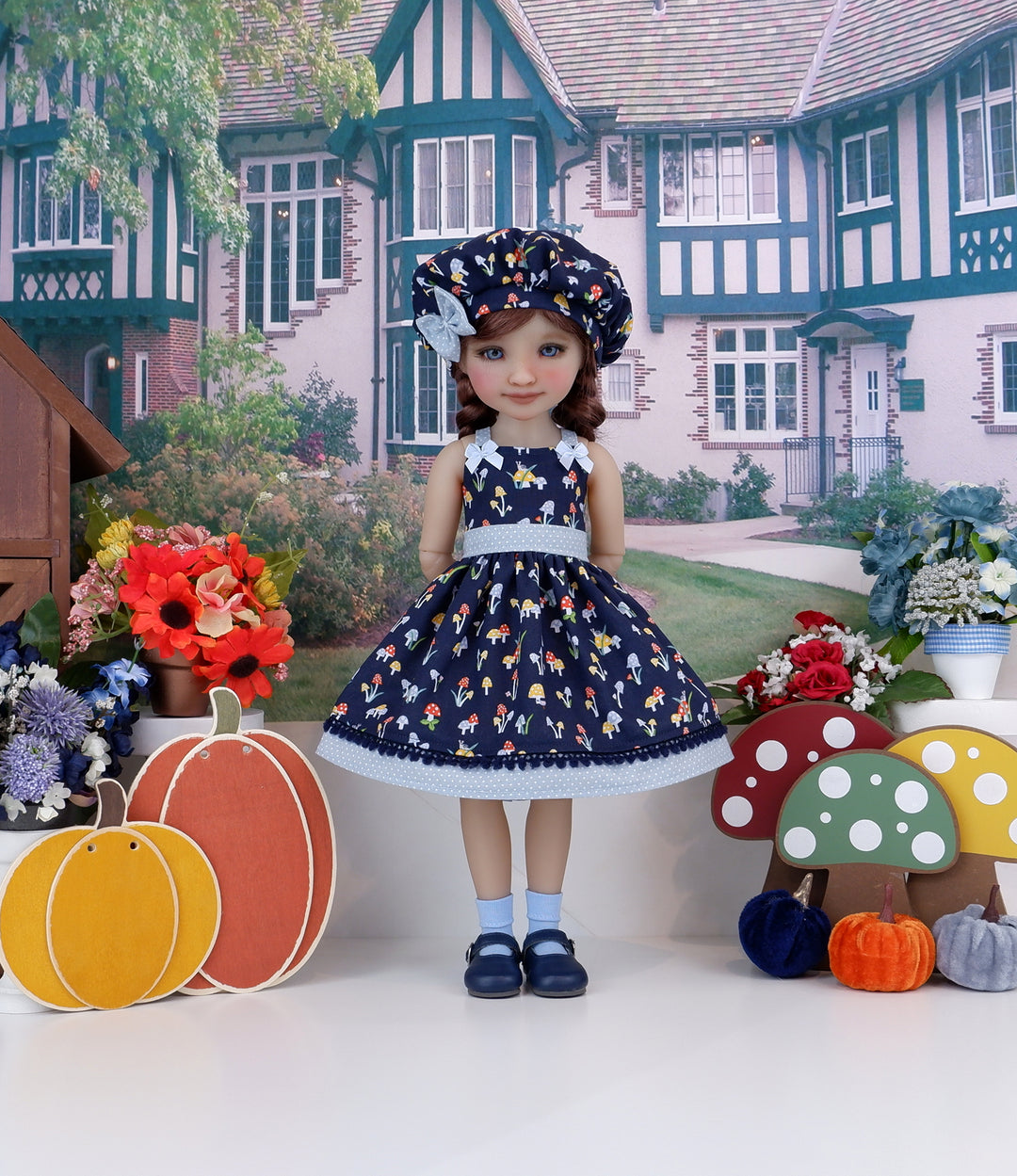 Snail Garden - dress with shoes for Ruby Red Fashion Friends doll