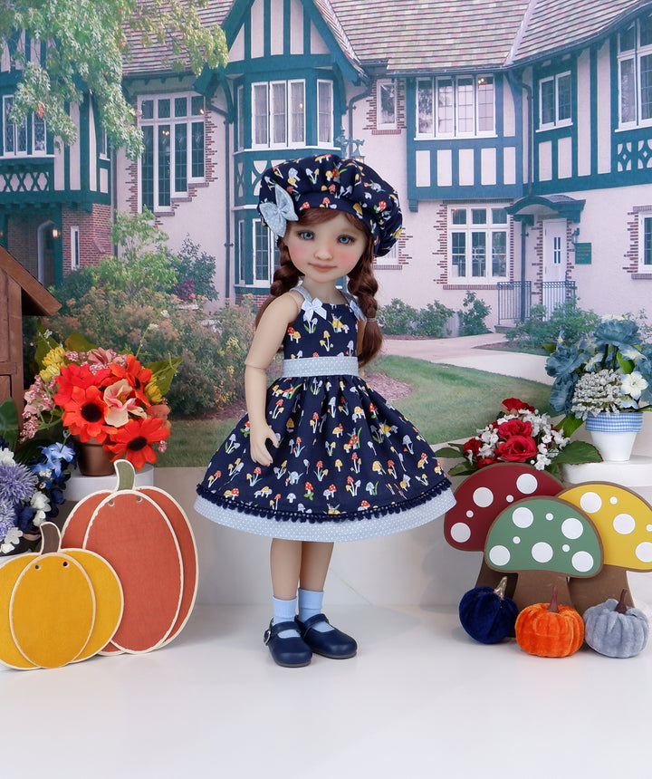 Snail Garden - dress with shoes for Ruby Red Fashion Friends doll