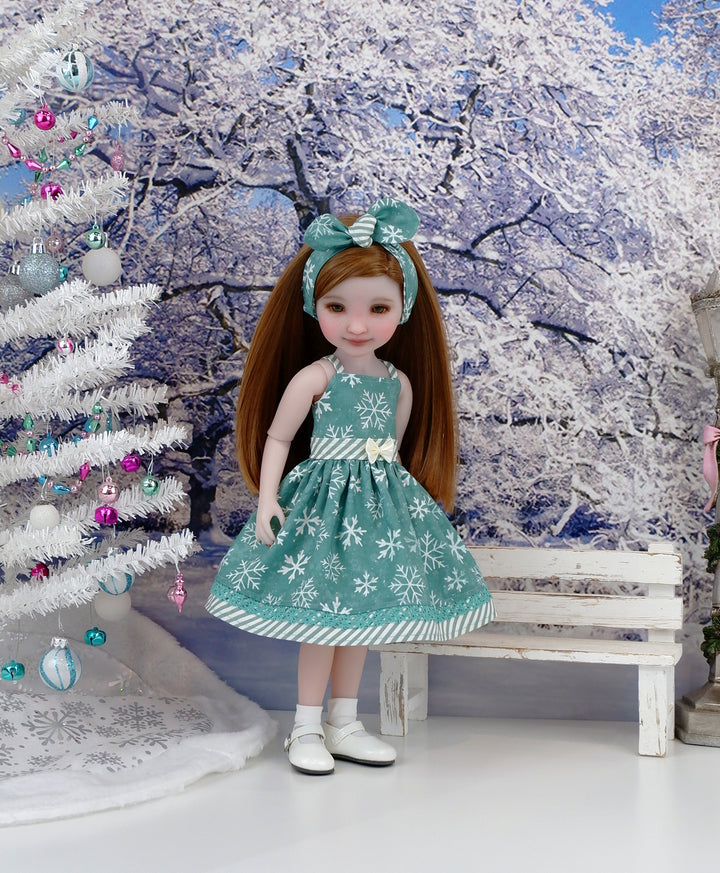 Snow Frost - dress with shoes for Ruby Red Fashion Friends doll