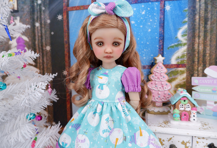 Snowman Cutie - dress and boots for Ruby Red Fashion Friends doll