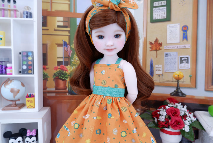Solar System - dress and shoes for Ruby Red Fashion Friends doll