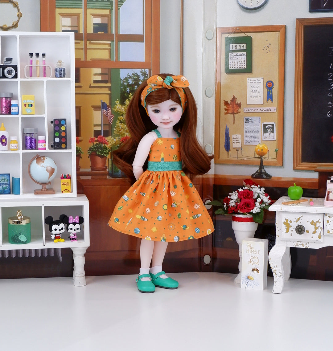 Solar System - dress and shoes for Ruby Red Fashion Friends doll