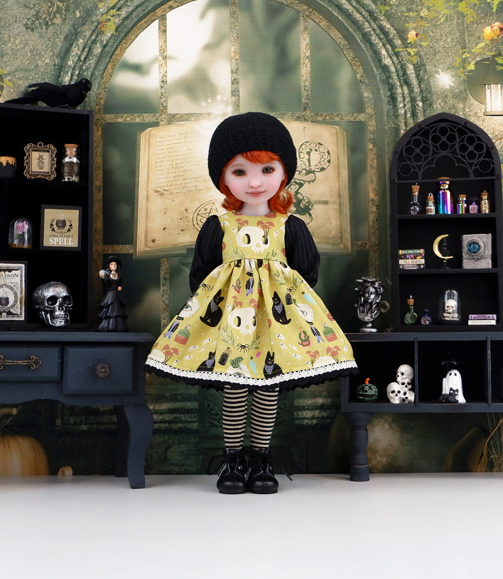 Sorcery - dress with boots for Ruby Red Fashion Friends doll