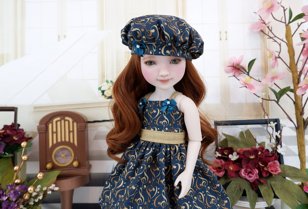 Sound of Love - dress with shoes for Ruby Red Fashion Friends doll