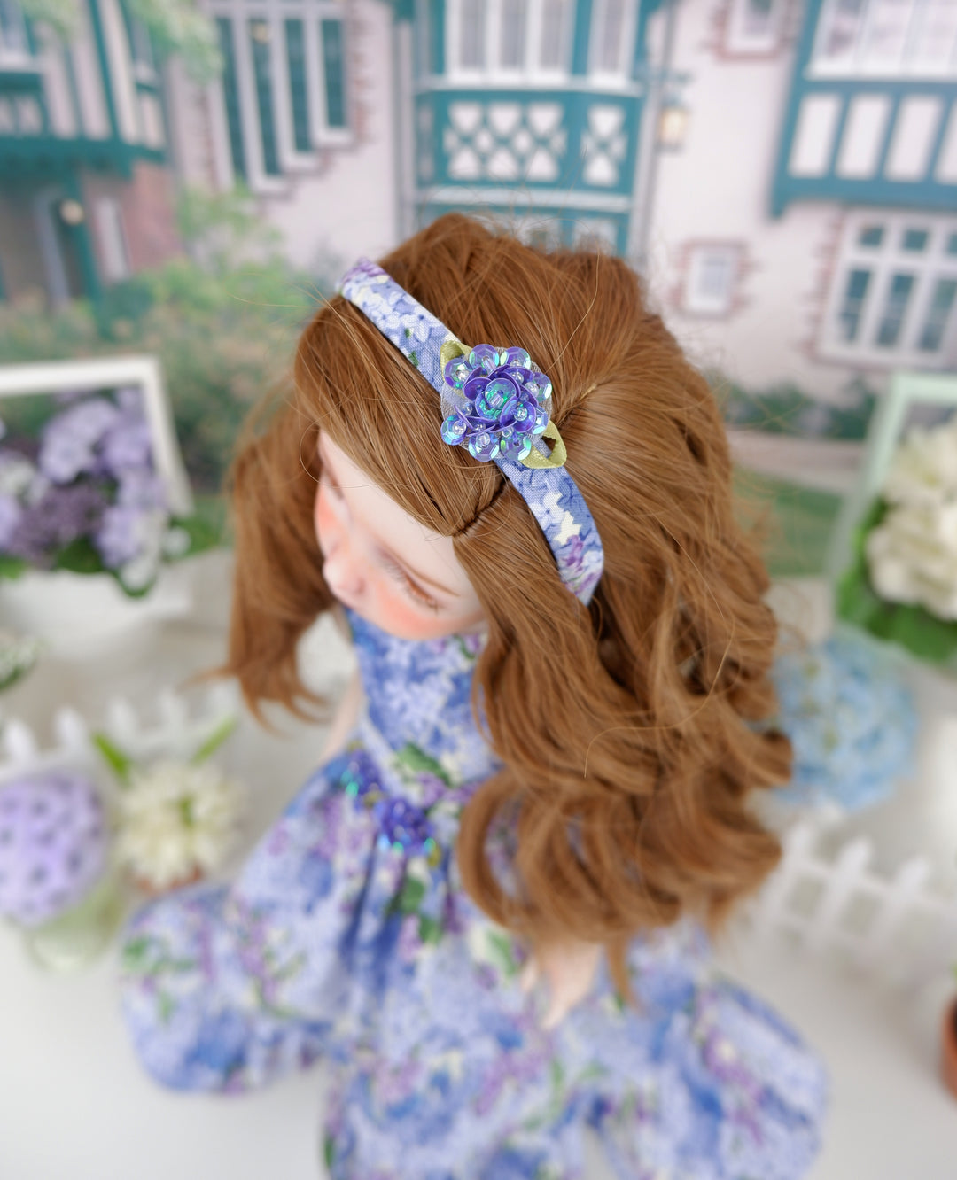 Southwest Hydrangea - dress with shoes for Ruby Red Fashion Friends doll