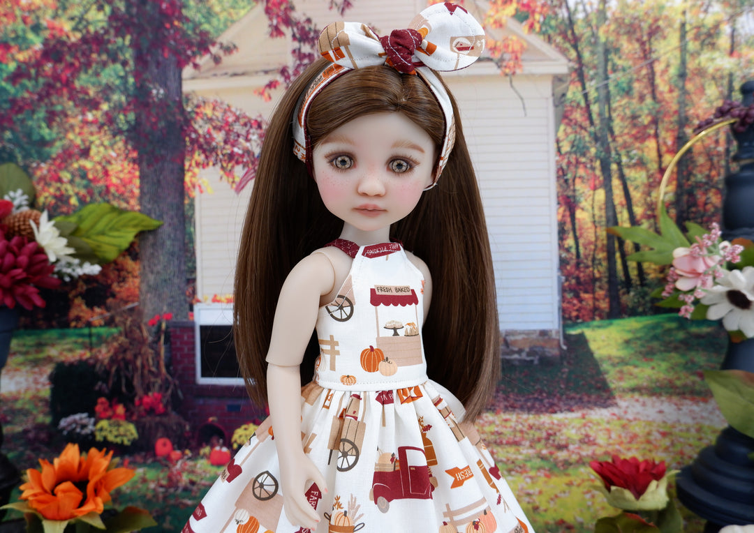 Spice Market - dress and shoes for Ruby Red Fashion Friends doll