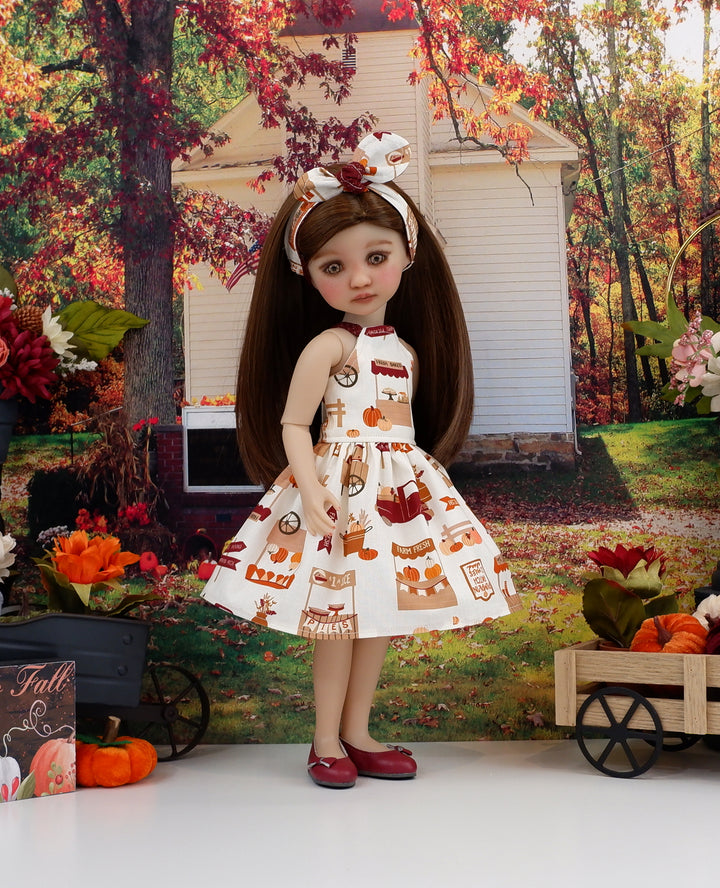 Spice Market - dress and shoes for Ruby Red Fashion Friends doll