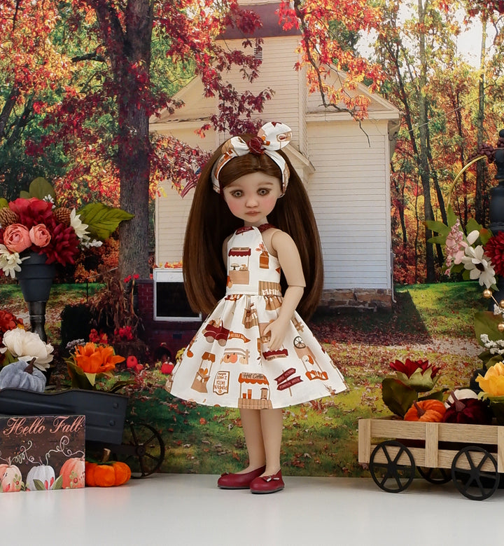 Spice Market - dress and shoes for Ruby Red Fashion Friends doll
