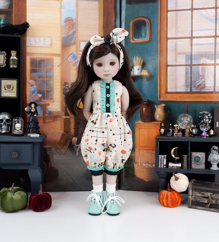 Spookalicious - romper with boots for Ruby Red Fashion Friends doll