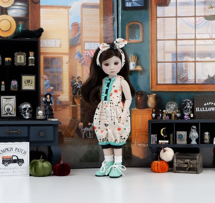 Spookalicious - romper with boots for Ruby Red Fashion Friends doll