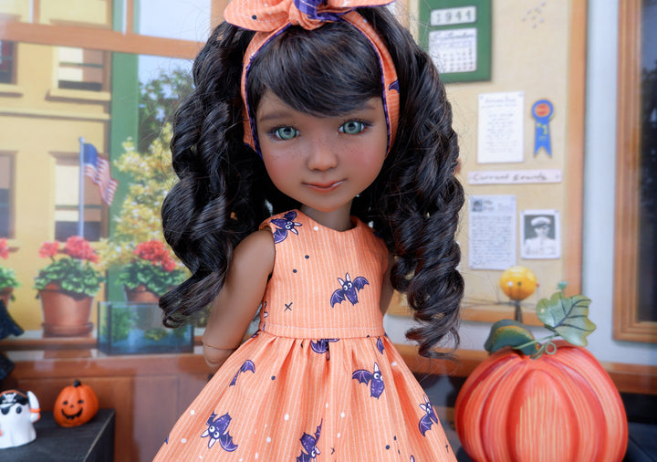 Spooky Cute - top & bloomers with shoes for Ruby Red Fashion Friends doll