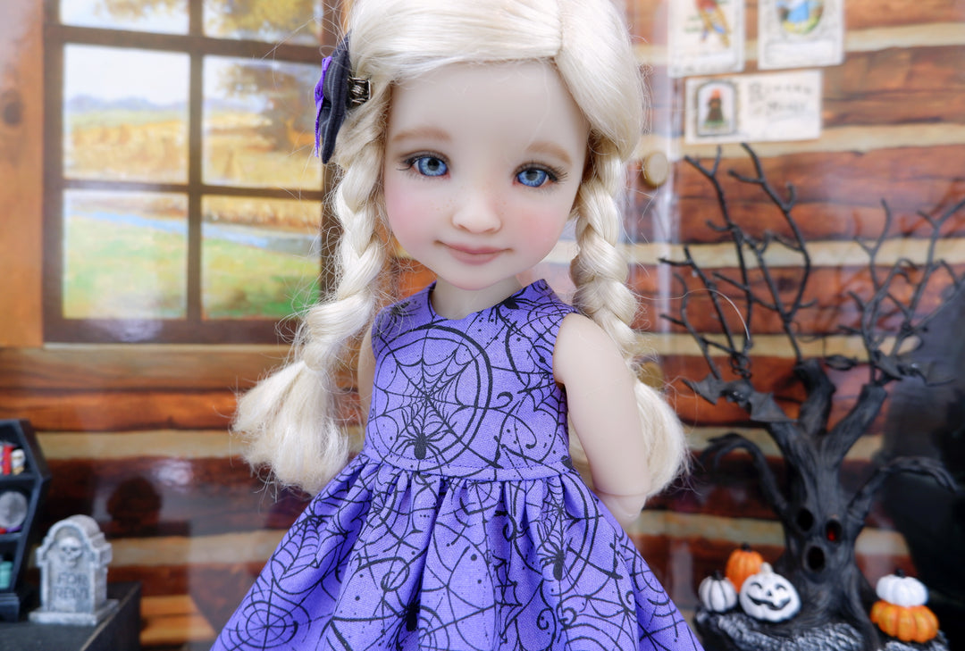 Spooky Spiders - dress with shoes for Ruby Red Fashion Friends doll