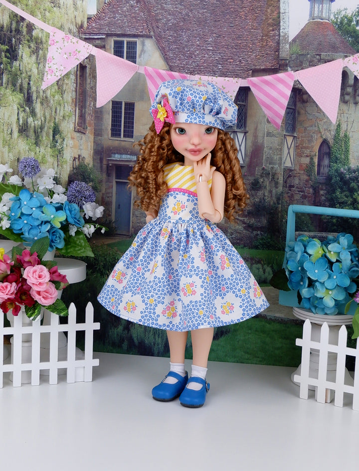 Spring Bouquet - dress with shoes for Anderson Art Doll BJD